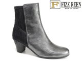 FIZZ REEN  No.1317　モードデザイン本革ブーツ　送料無料