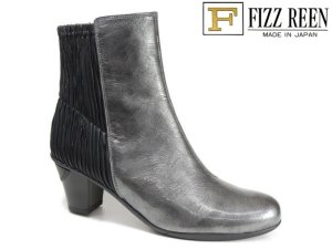 画像1: FIZZ REEN  No.1317　モードデザイン本革ブーツ　送料無料