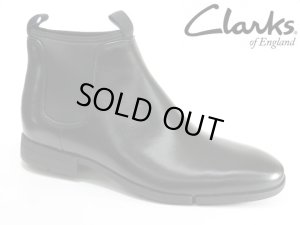 画像1: Clarks  Daulton Up クラークス　サイドゴア本革ブーツ　お買い得価格